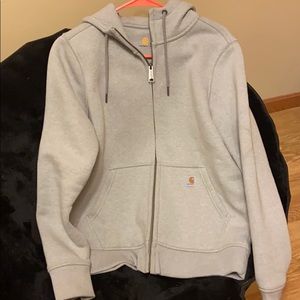 Womens Carhartt zip up sweatshirt size small